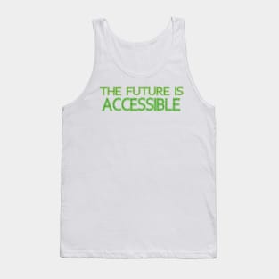 The Future is Accessible Retro Tank Top